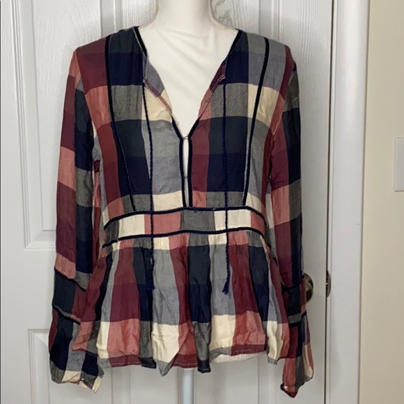Thread & Supply Tops - Plaid Thread & Supply Top
